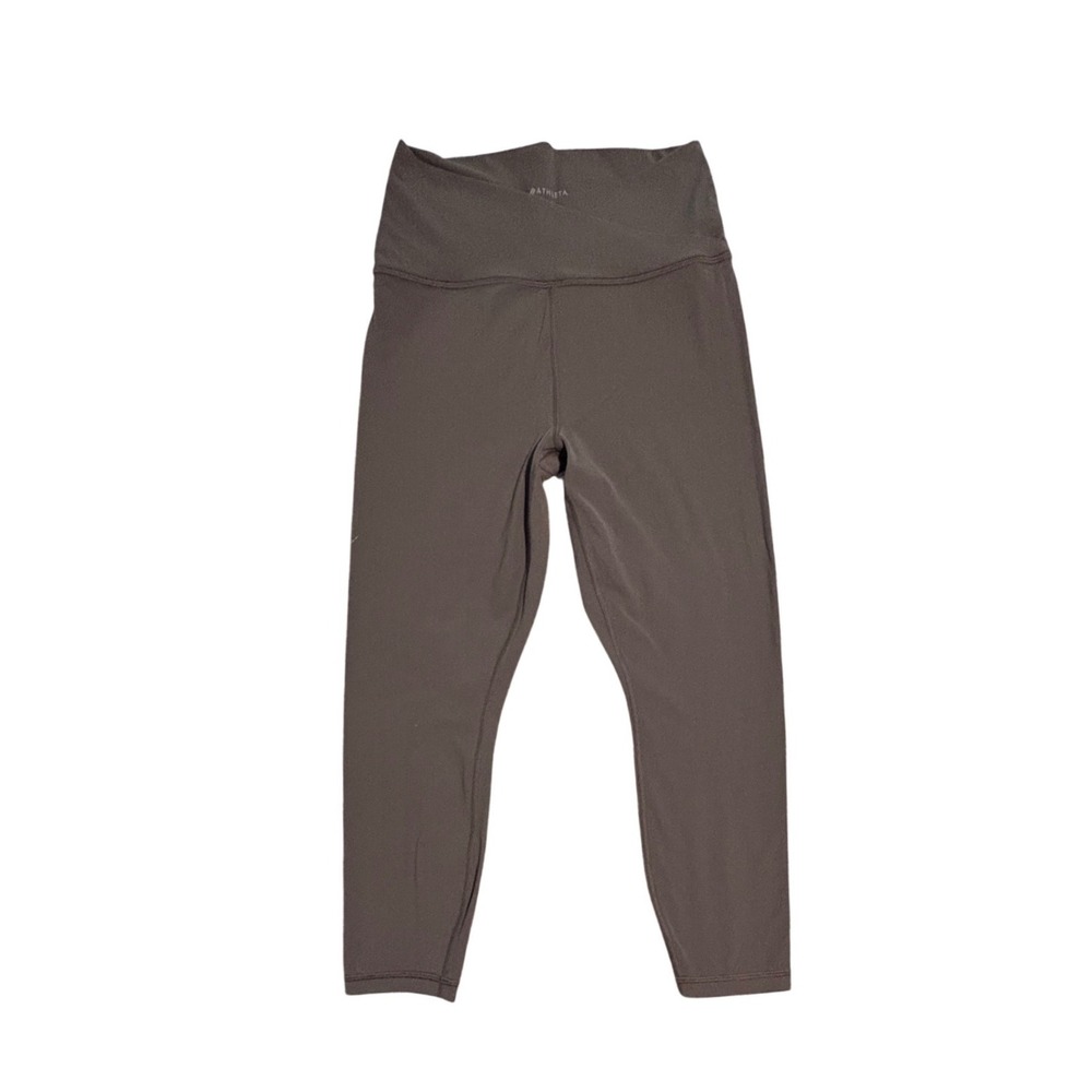Athleta Transcend Crossover 7/8 Tight Gray Soft Yoga Leggings Womens‎ Medium M/P